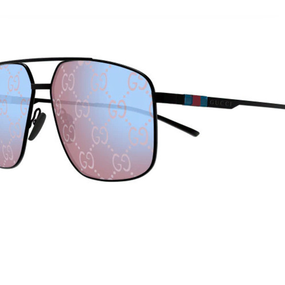 NWT Gucci GG1676S-005 Black Sunglasses display picture 1
